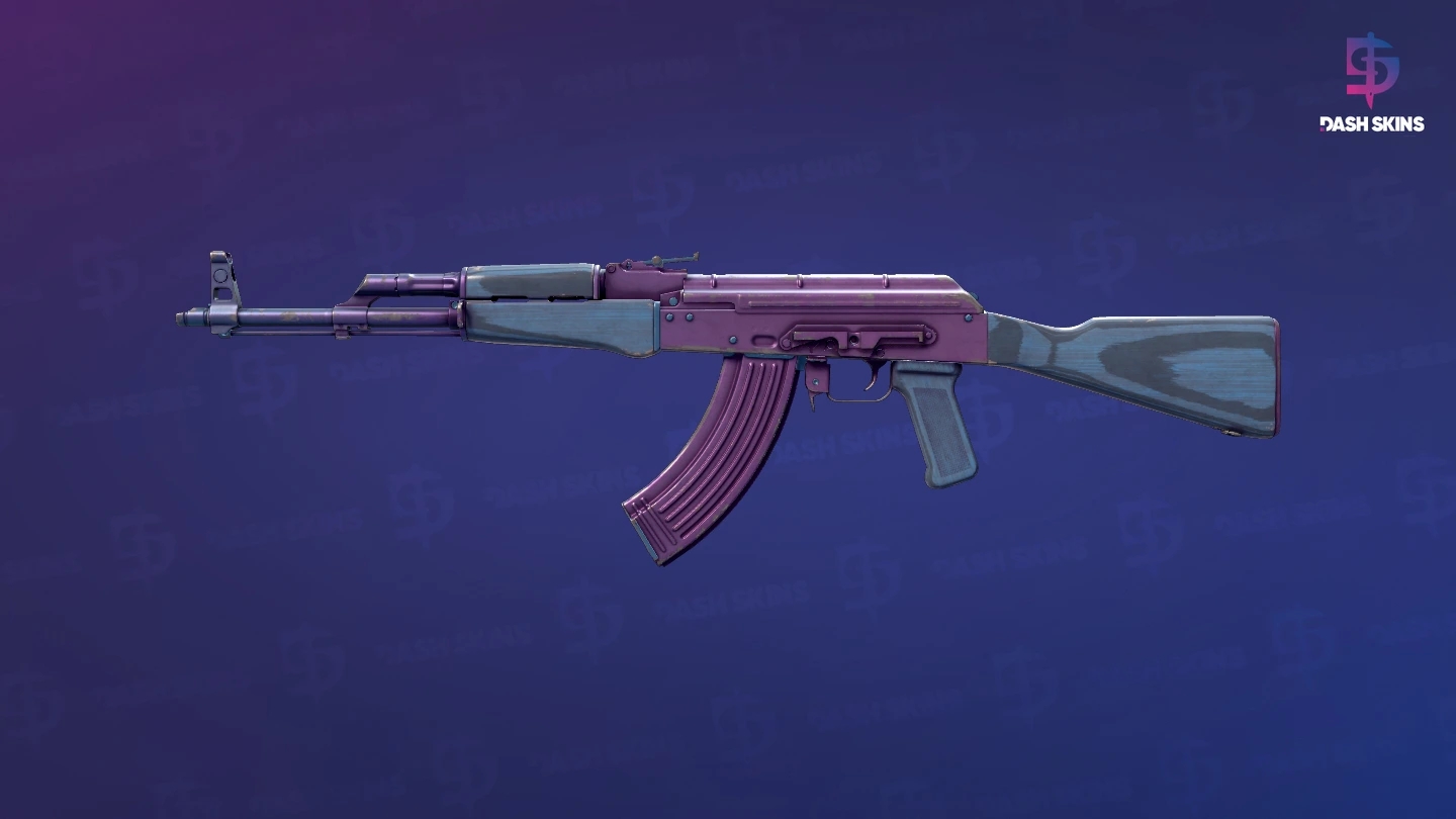 AK-47 | Midnight Laminate (Field-Tested) Screenshot Playside