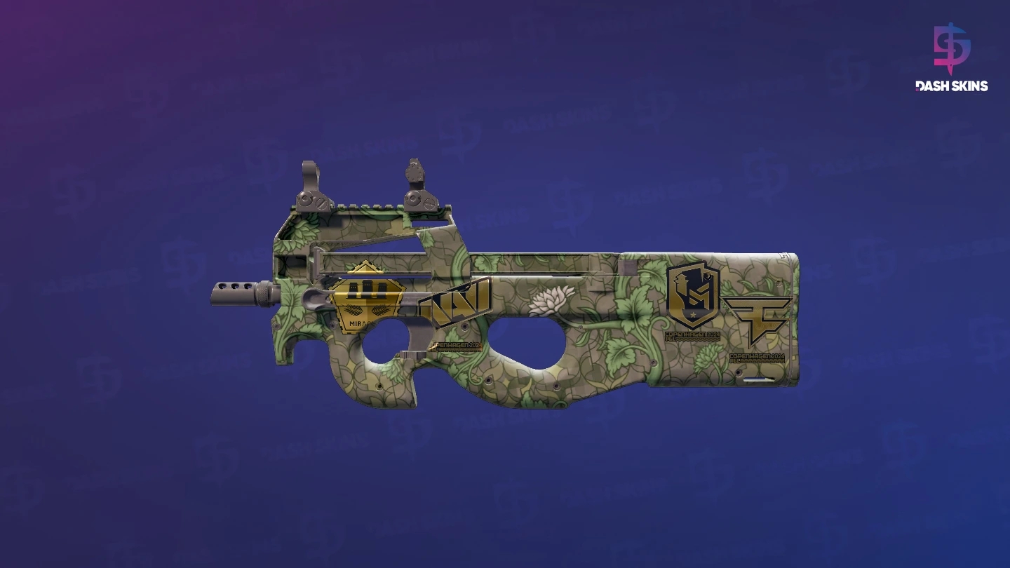 Souvenir P90 | Verdant Growth (Factory New) Screenshot Playside