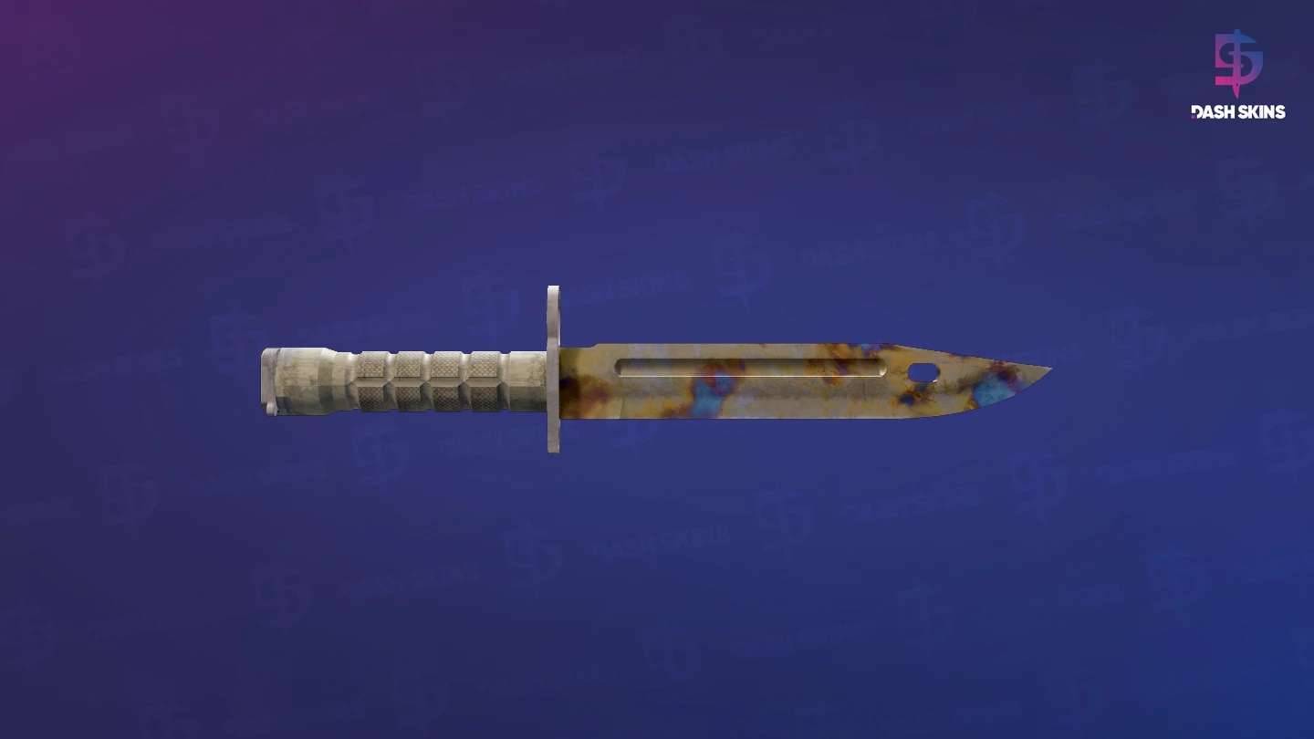 ★ Bayonet | Case Hardened (Well-Worn) Screenshot Playside