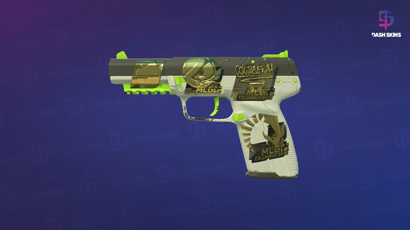 Souvenir Five-SeveN | Hot Shot (Minimal Wear) Screenshot Playside