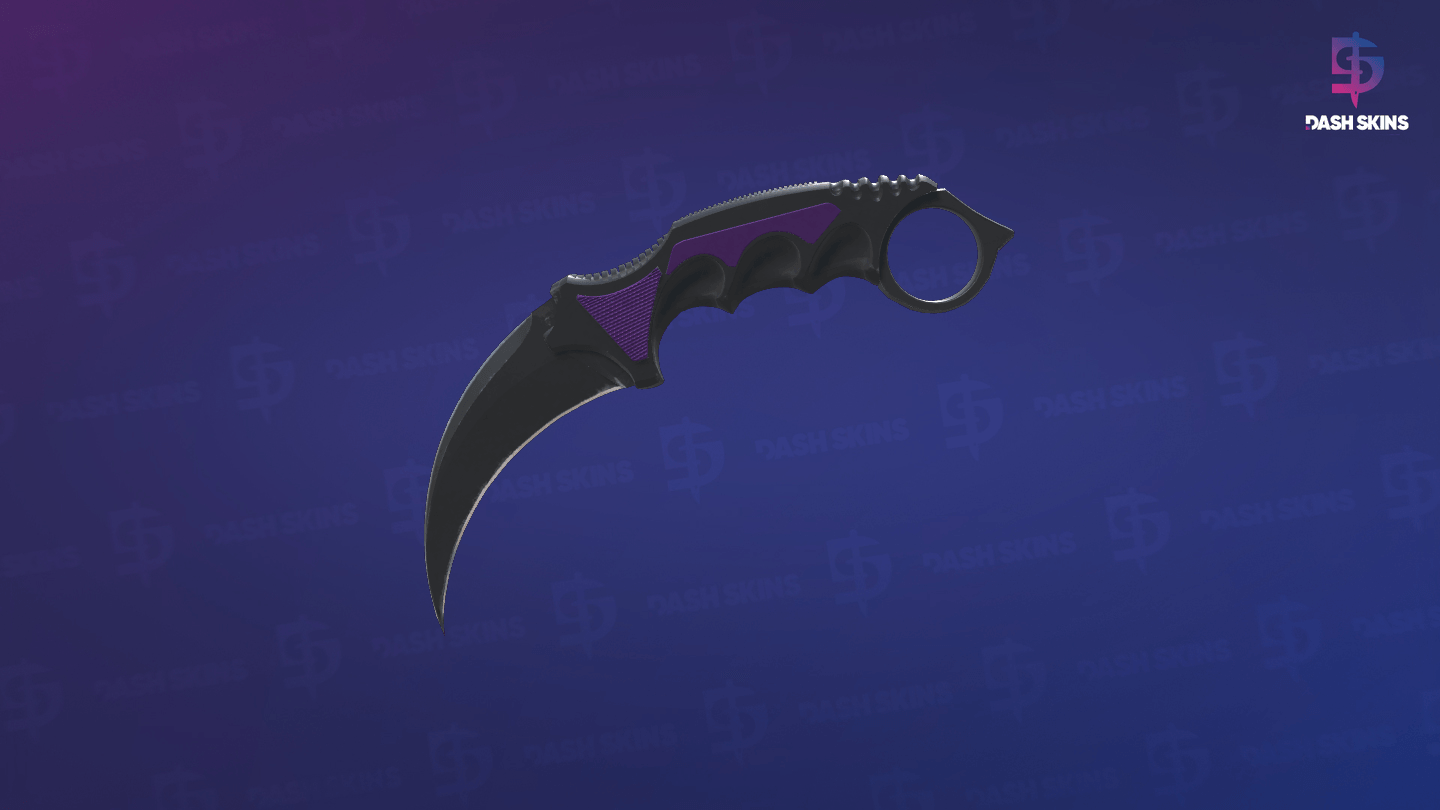 ★ Karambit | Ultraviolet (Field-Tested) Screenshot Playside
