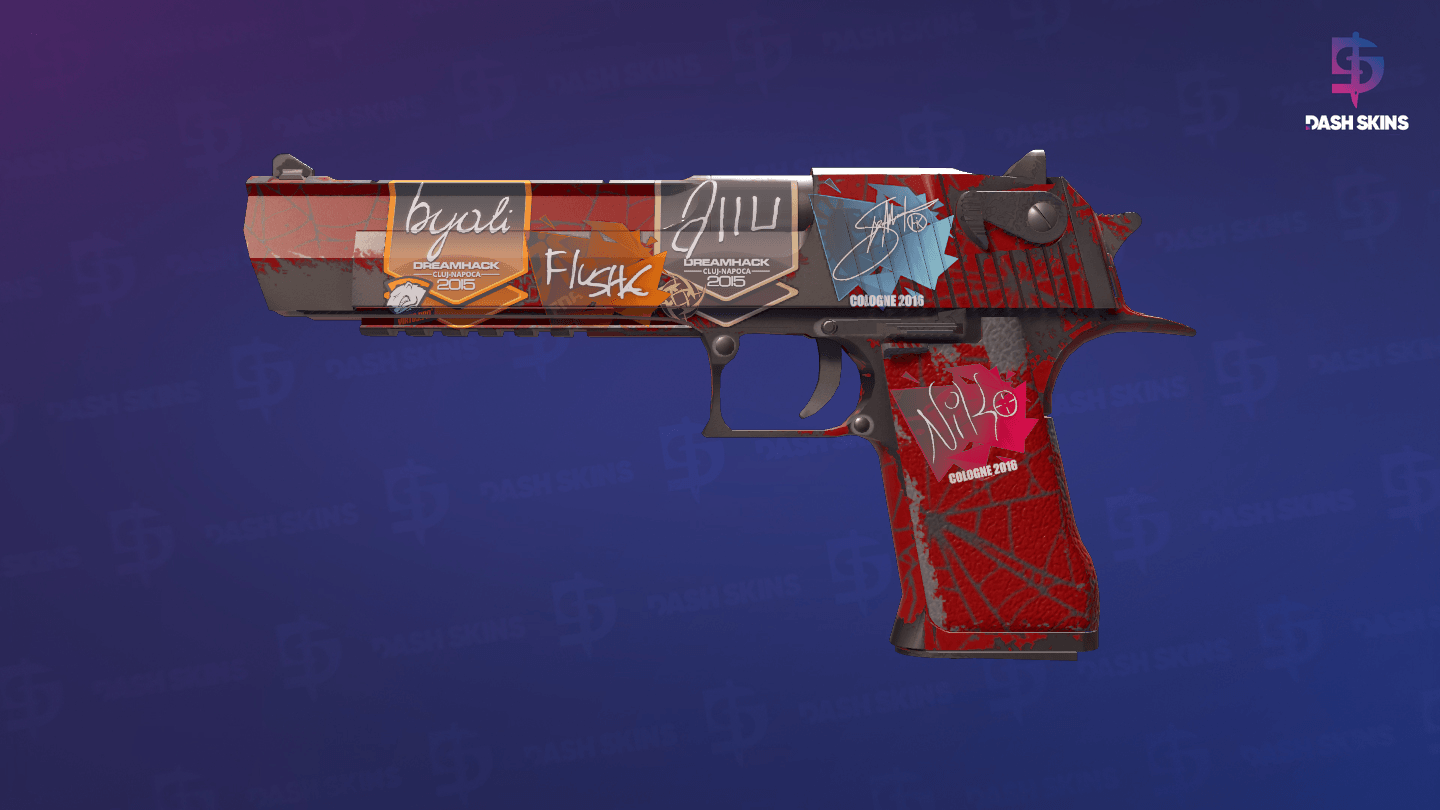 Desert Eagle | Crimson Web (Field-Tested) Screenshot Playside