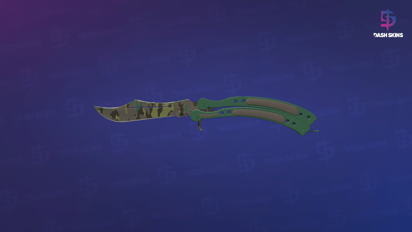 ★ Butterfly Knife | Boreal Forest (Minimal Wear) Screenshot Playside