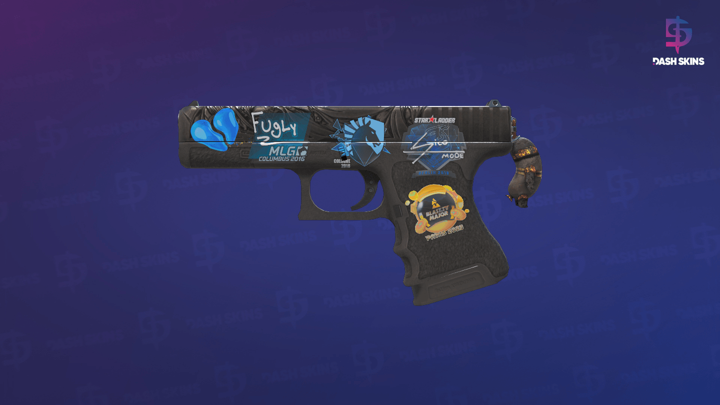 Glock-18 | Wraiths (Well-Worn) Screenshot Playside