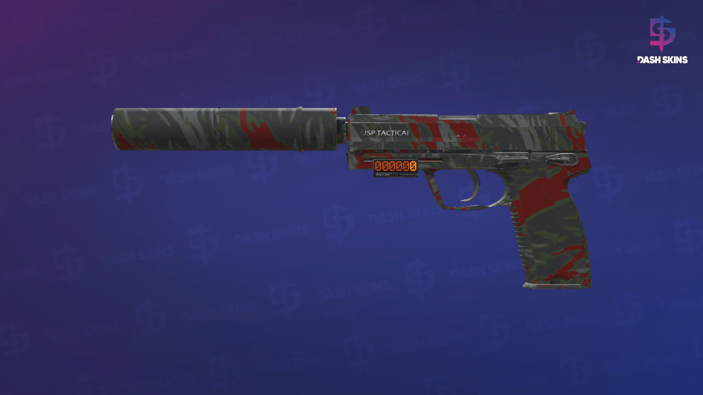 StatTrak™ USP-S | Blood Tiger (Minimal Wear) Screenshot Playside
