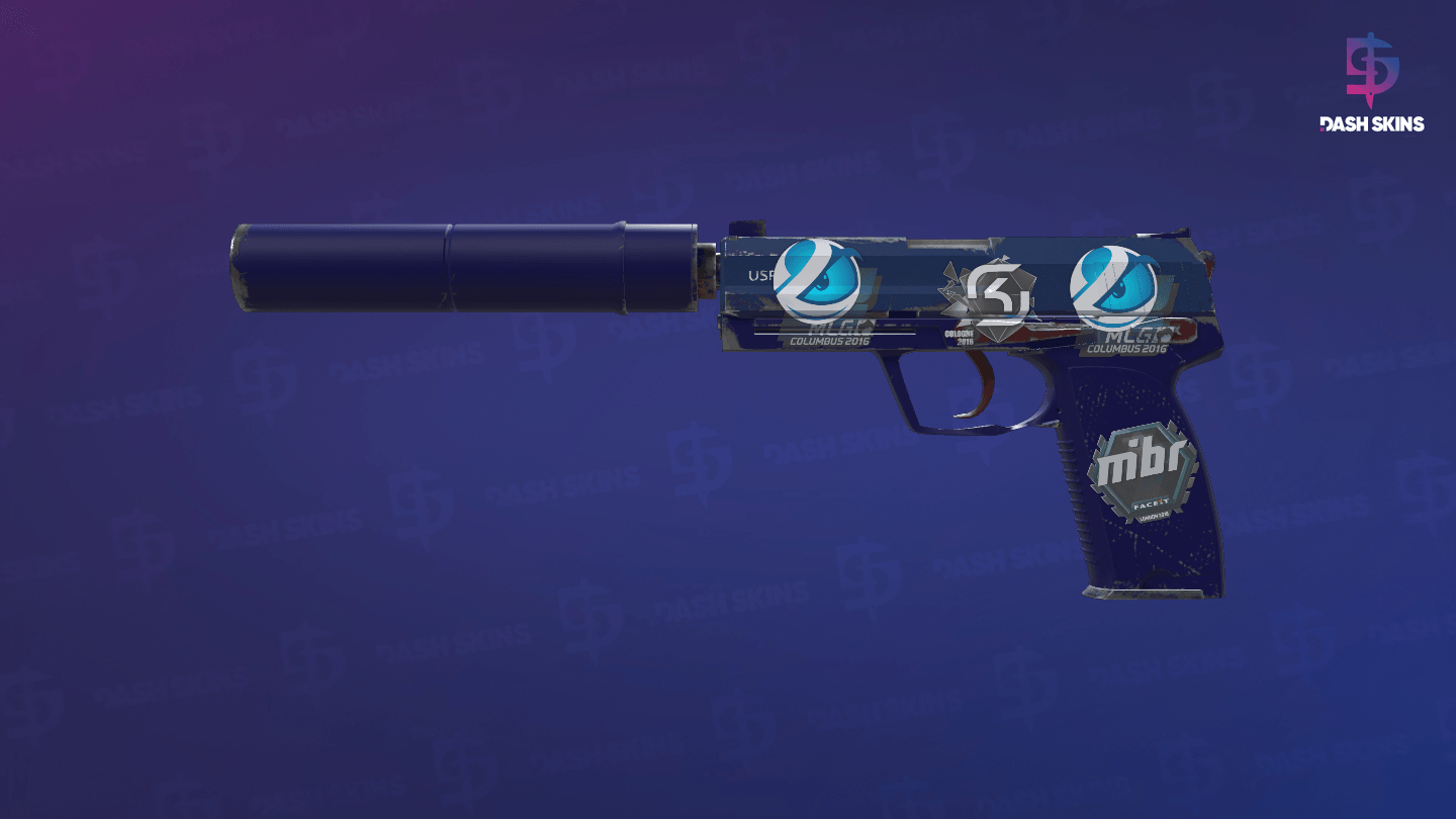 USP-S | Royal Blue (Minimal Wear) Screenshot Playside