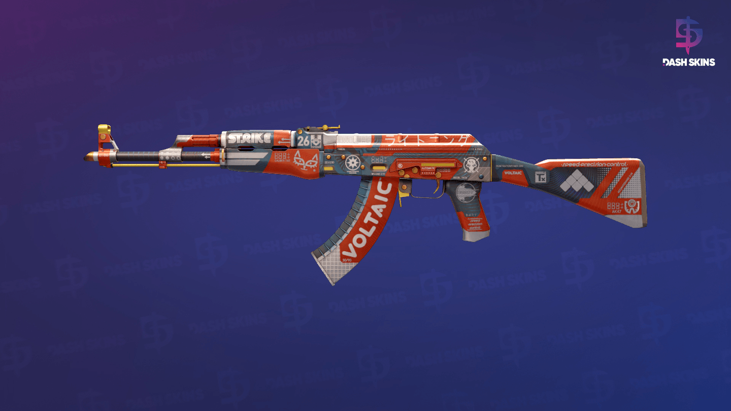 AK-47 | Bloodsport (Minimal Wear) Screenshot Playside