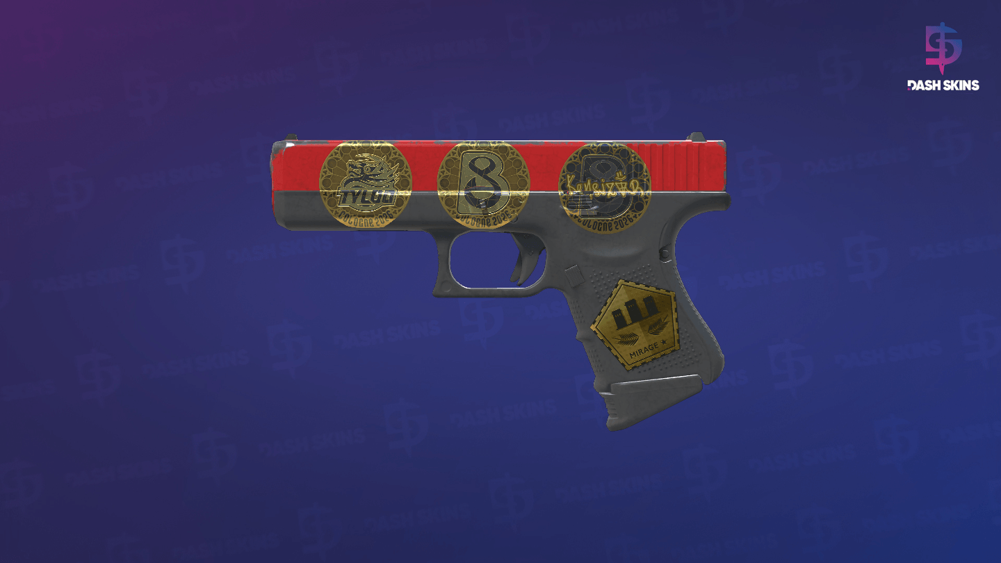 Souvenir Glock-18 | Candy Apple (Field-Tested) Screenshot Playside