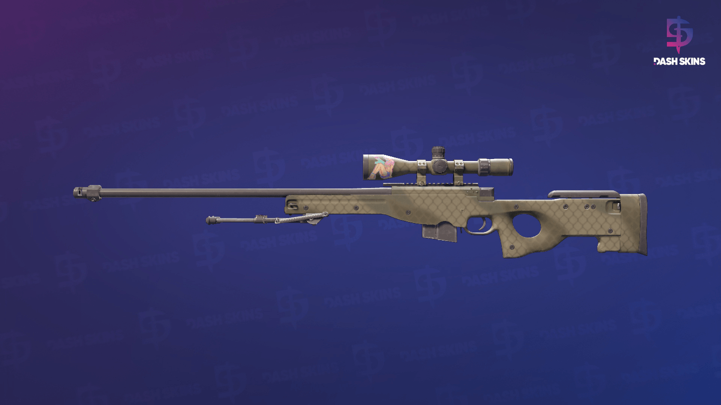 AWP | Safari Mesh (Minimal Wear) Screenshot Playside