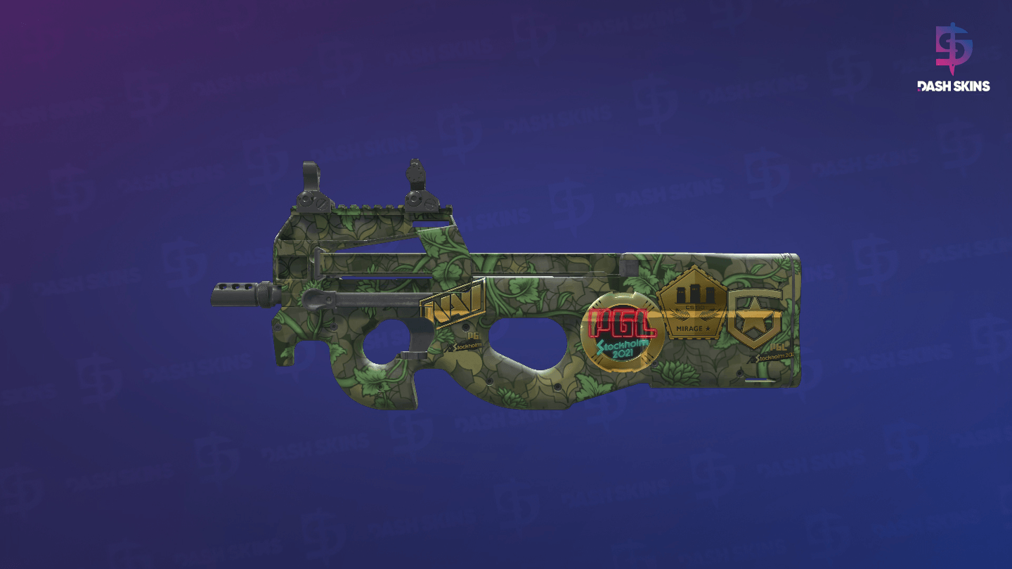 Souvenir P90 | Verdant Growth (Factory New) Screenshot Playside