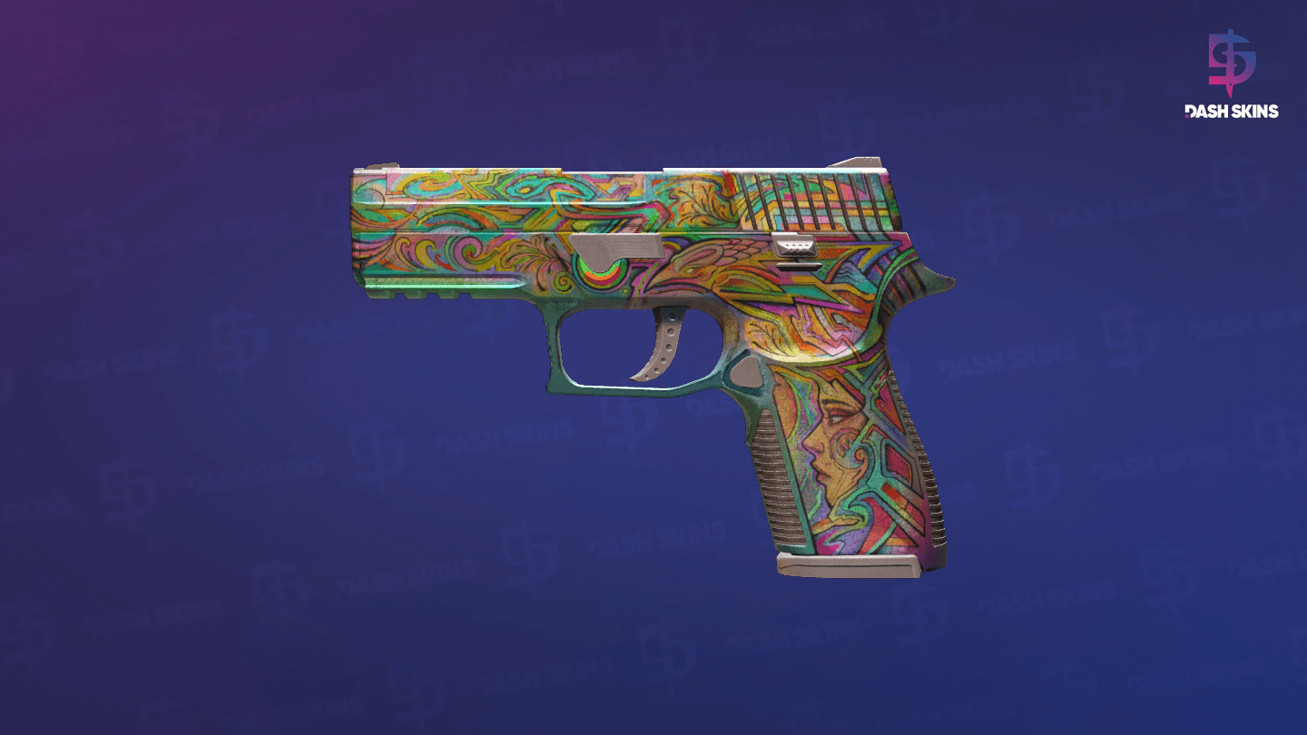 P250 | Visions (Battle-Scarred) Screenshot Playside