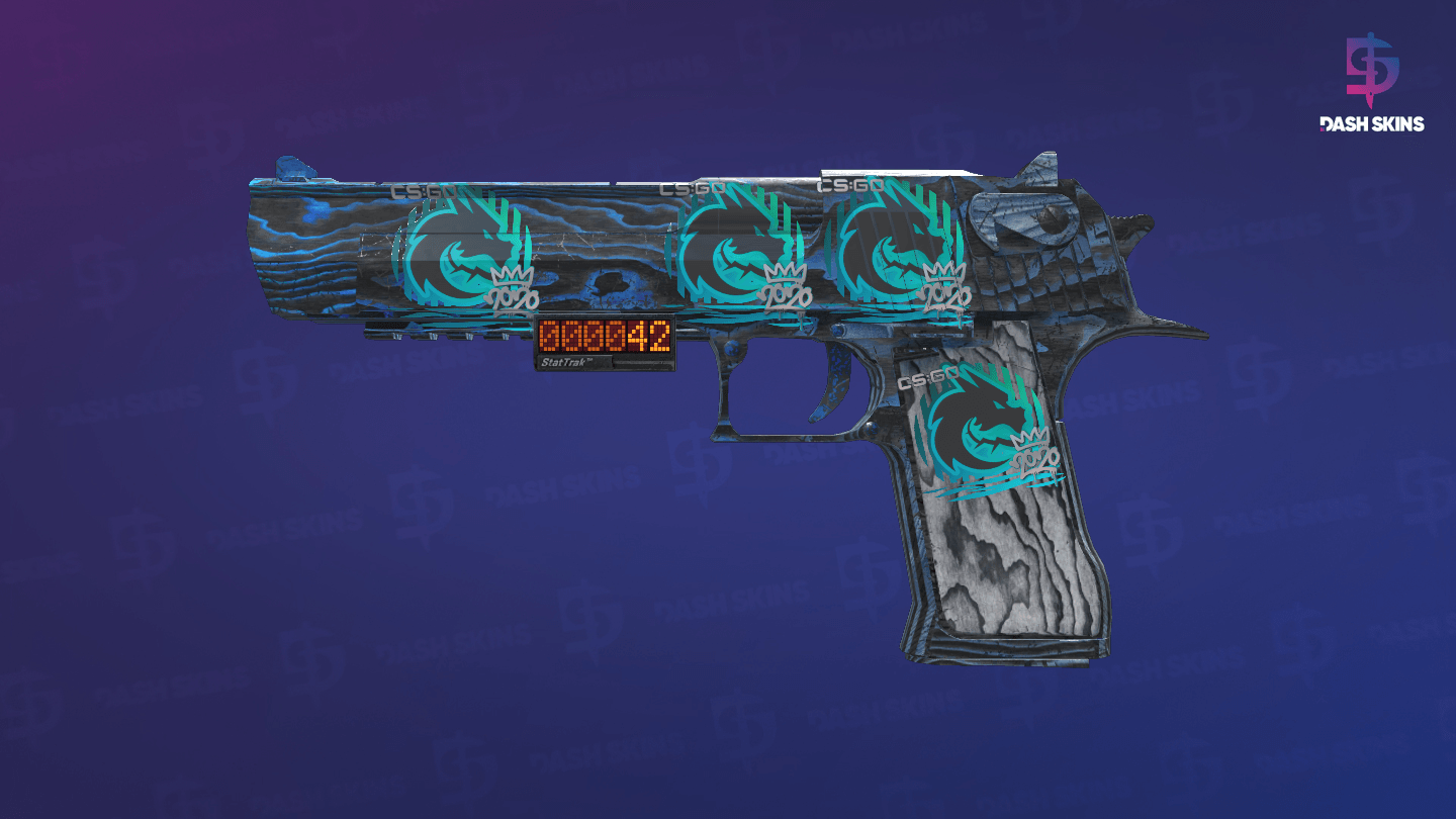 StatTrak™ Desert Eagle | Blue Ply (Battle-Scarred) Screenshot Playside