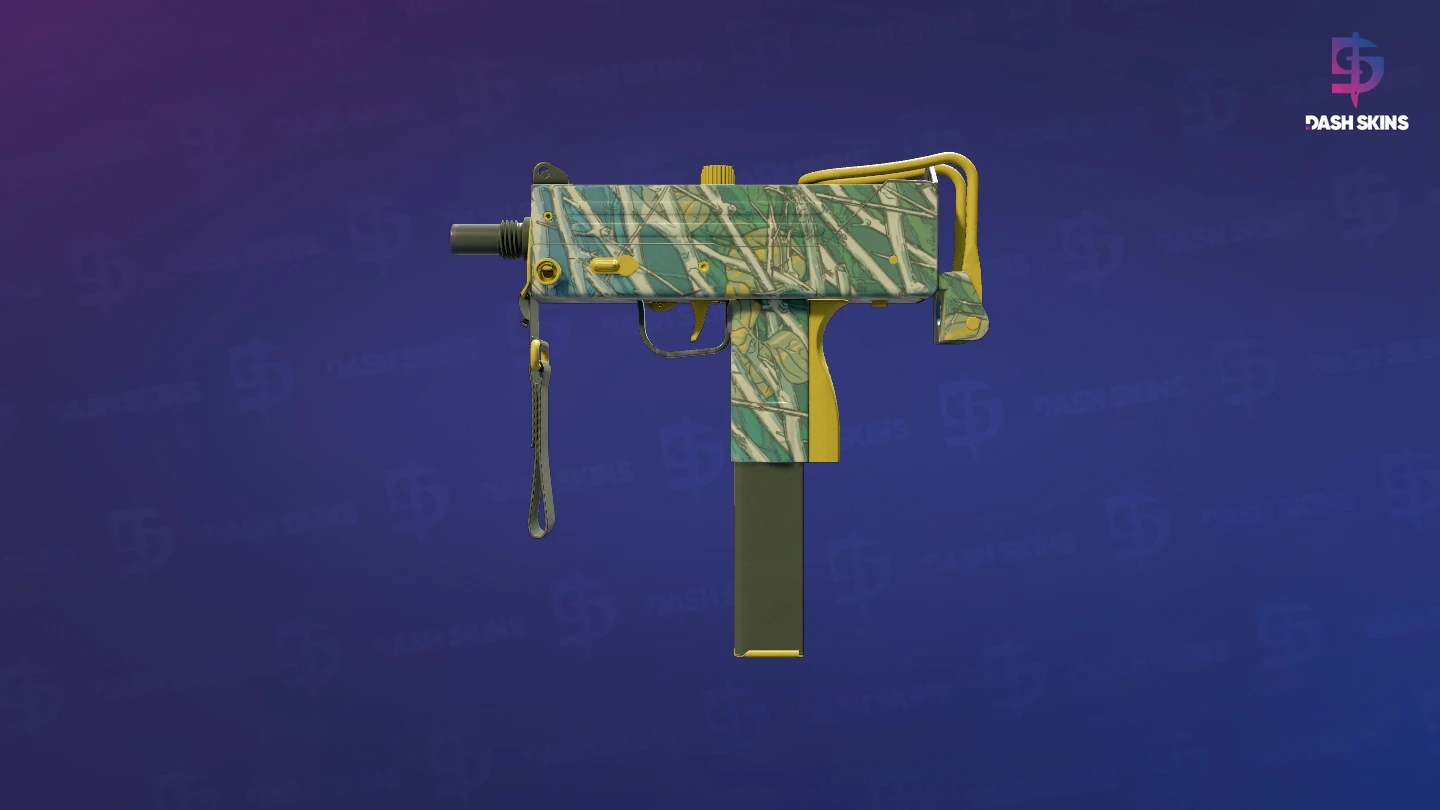 MAC-10 | Poplar Thicket (Minimal Wear) Screenshot Playside