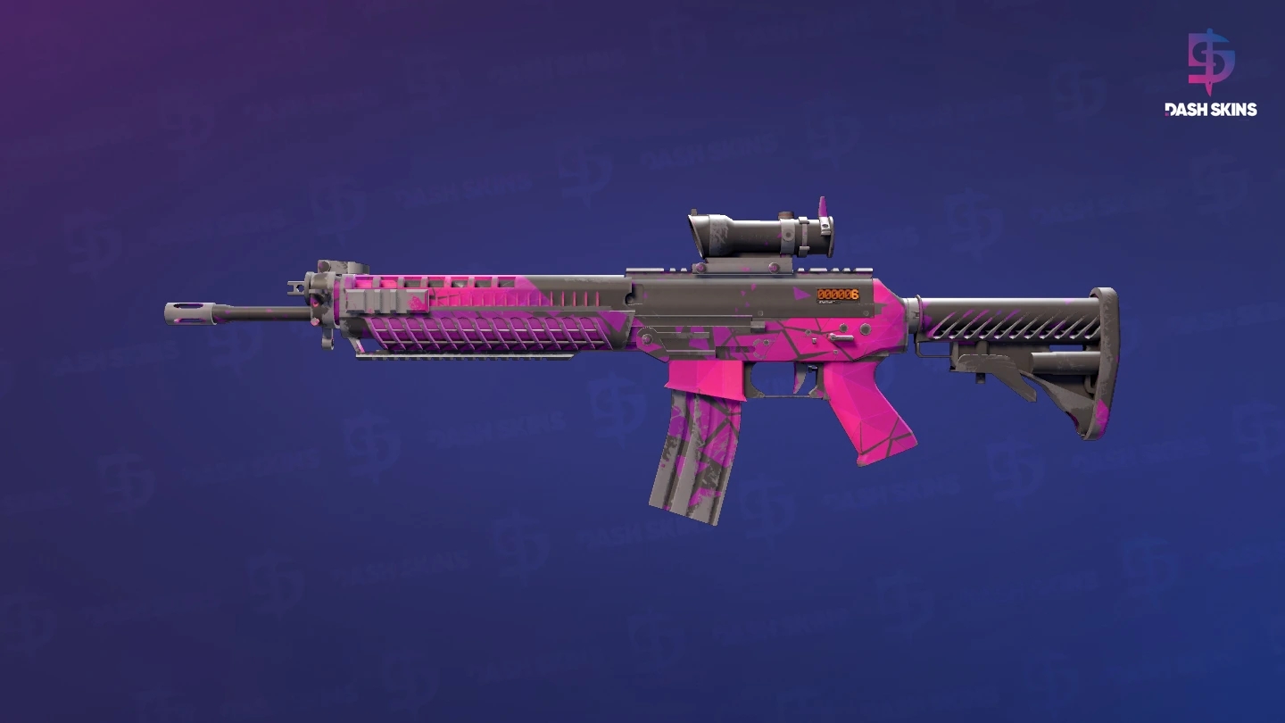 StatTrak™ SG 553 | Pulse (Field-Tested) Screenshot Playside