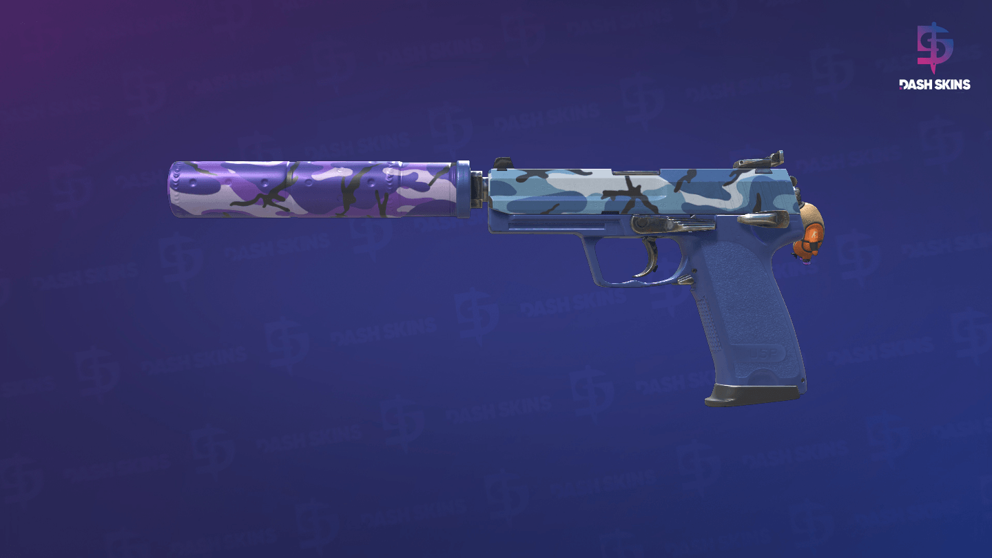 USP-S | Alpine Camo (Minimal Wear) Screenshot Playside