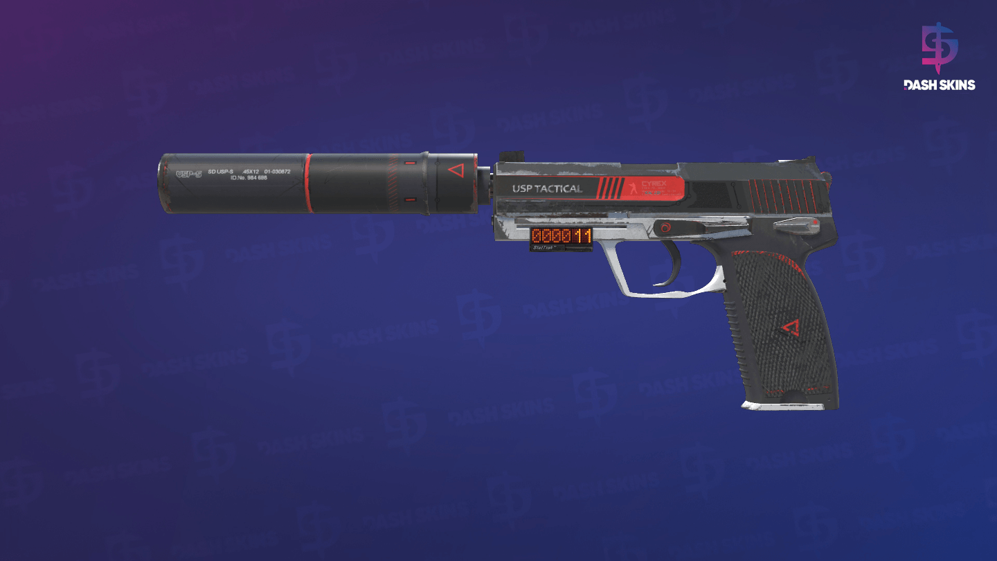 StatTrak™ USP-S | Cyrex (Field-Tested) Screenshot Playside