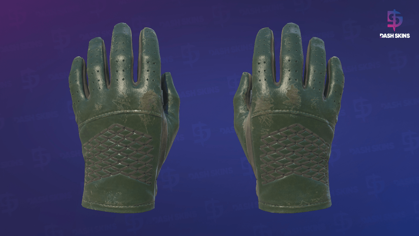 ★ Driver Gloves | Racing Green (Field-Tested) Screenshot Playside