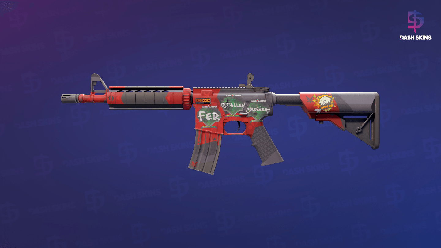 StatTrak™ M4A4 | Evil Daimyo (Field-Tested) Screenshot Playside