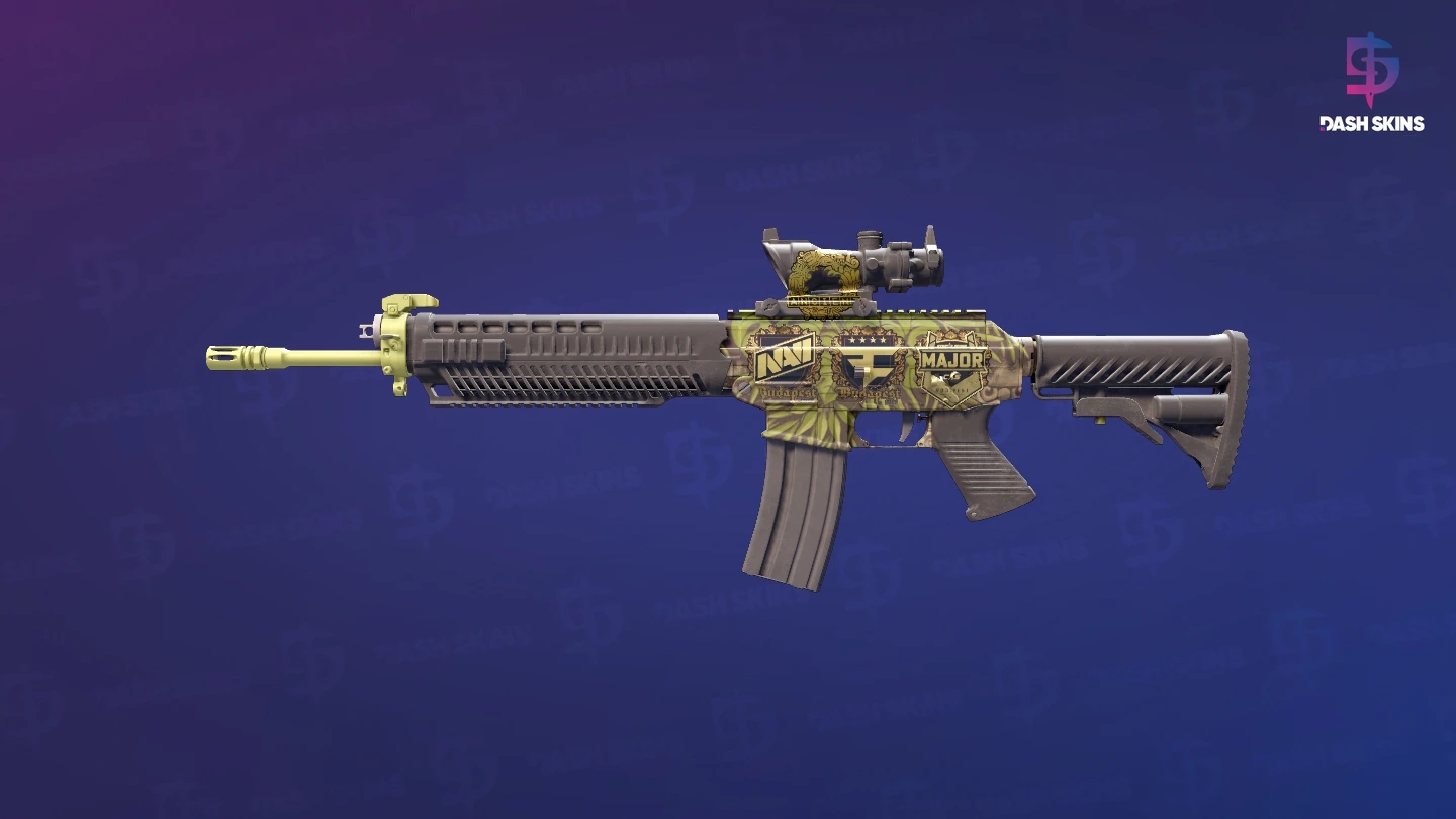 Souvenir SG 553 | Lush Ruins (Factory New) Screenshot Playside