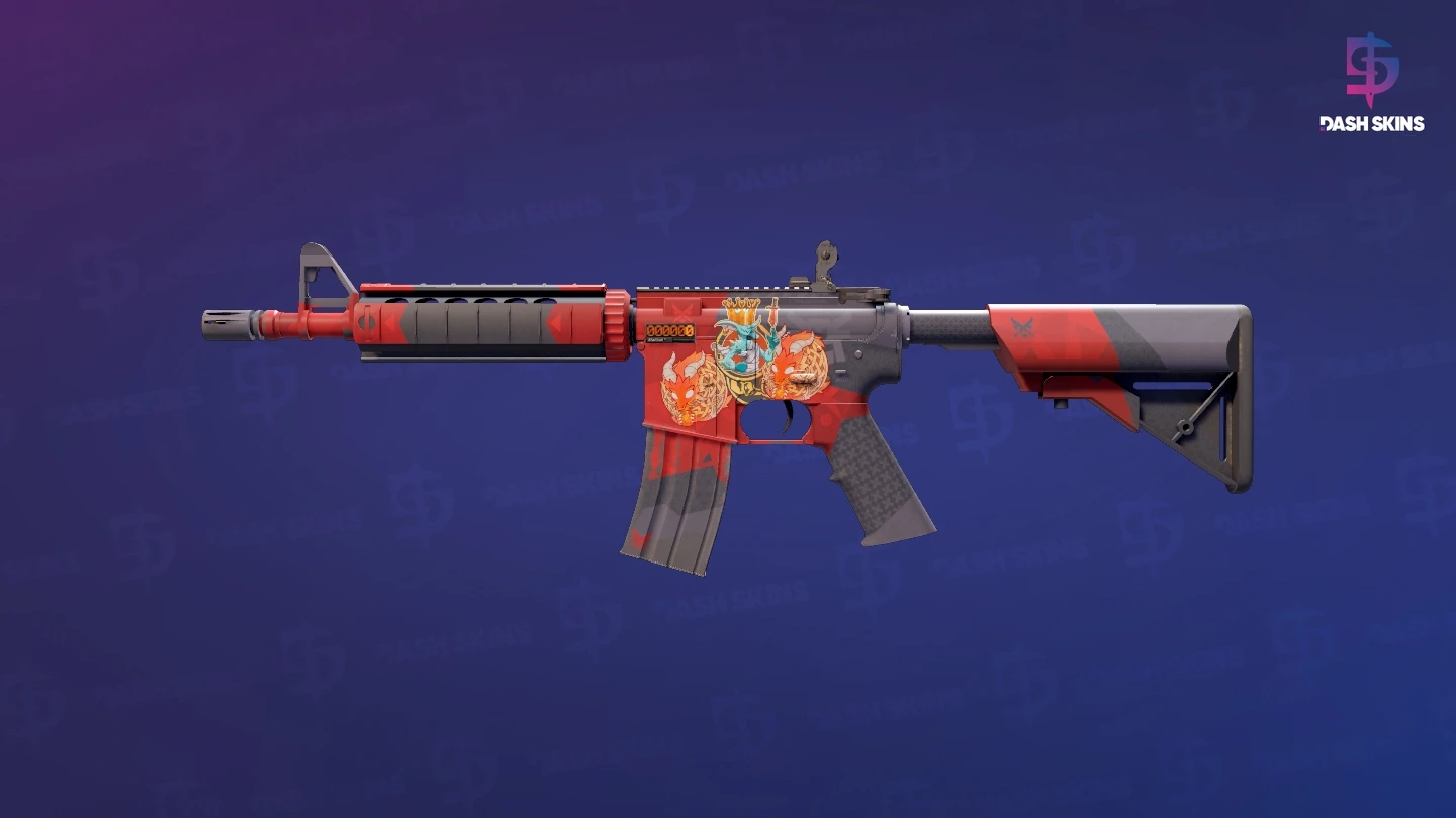 StatTrak™ M4A4 | Evil Daimyo (Field-Tested) Screenshot Playside