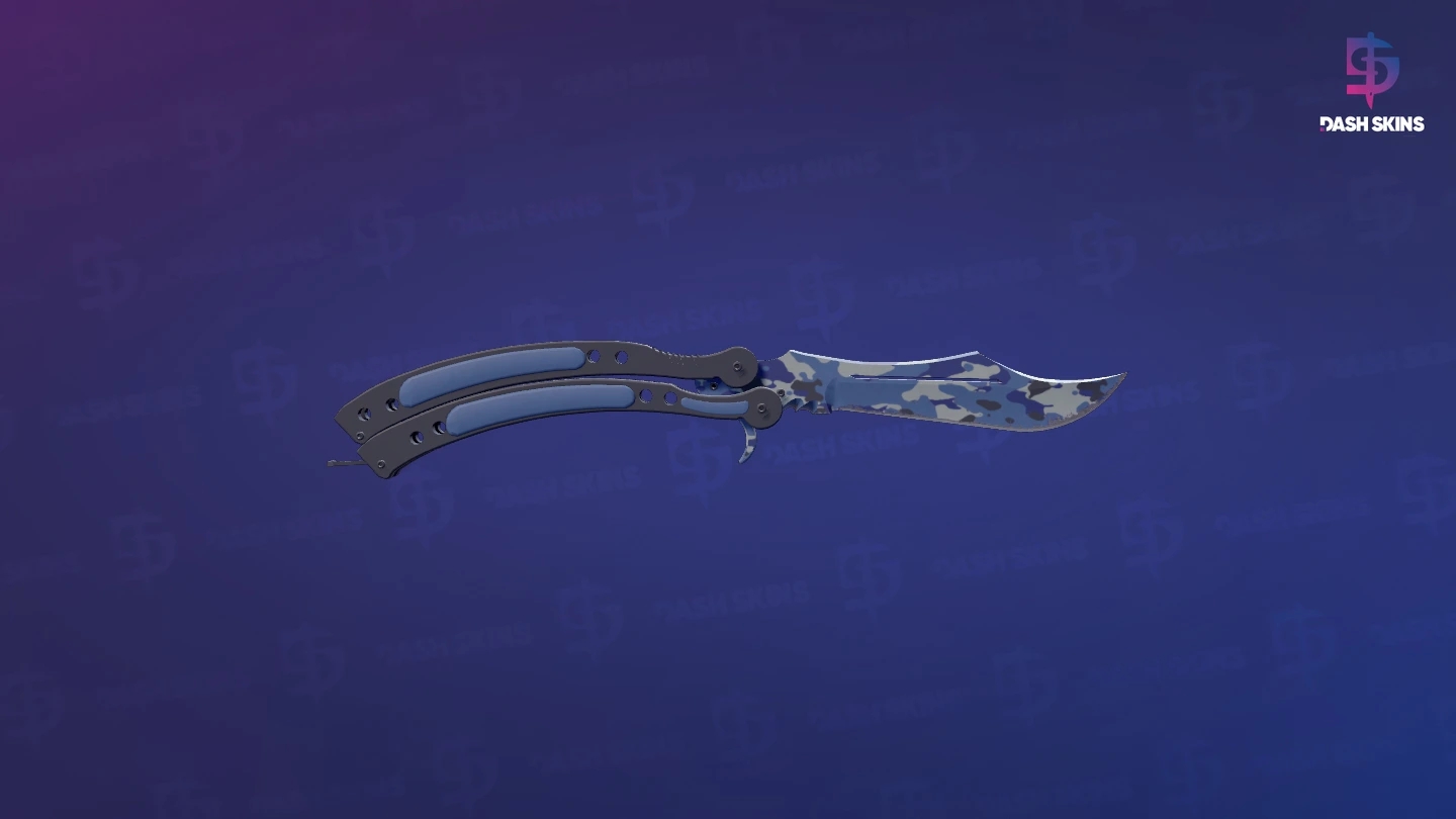 ★ Butterfly Knife | Bright Water (Minimal Wear) Screenshot Playside