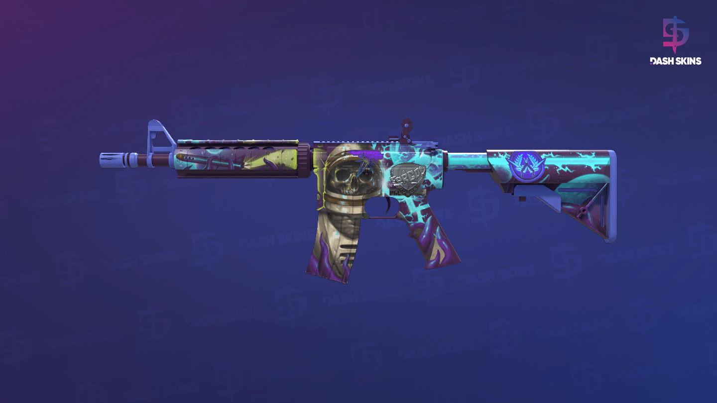 M4A4 | Desolate Space (Field-Tested) Screenshot Playside