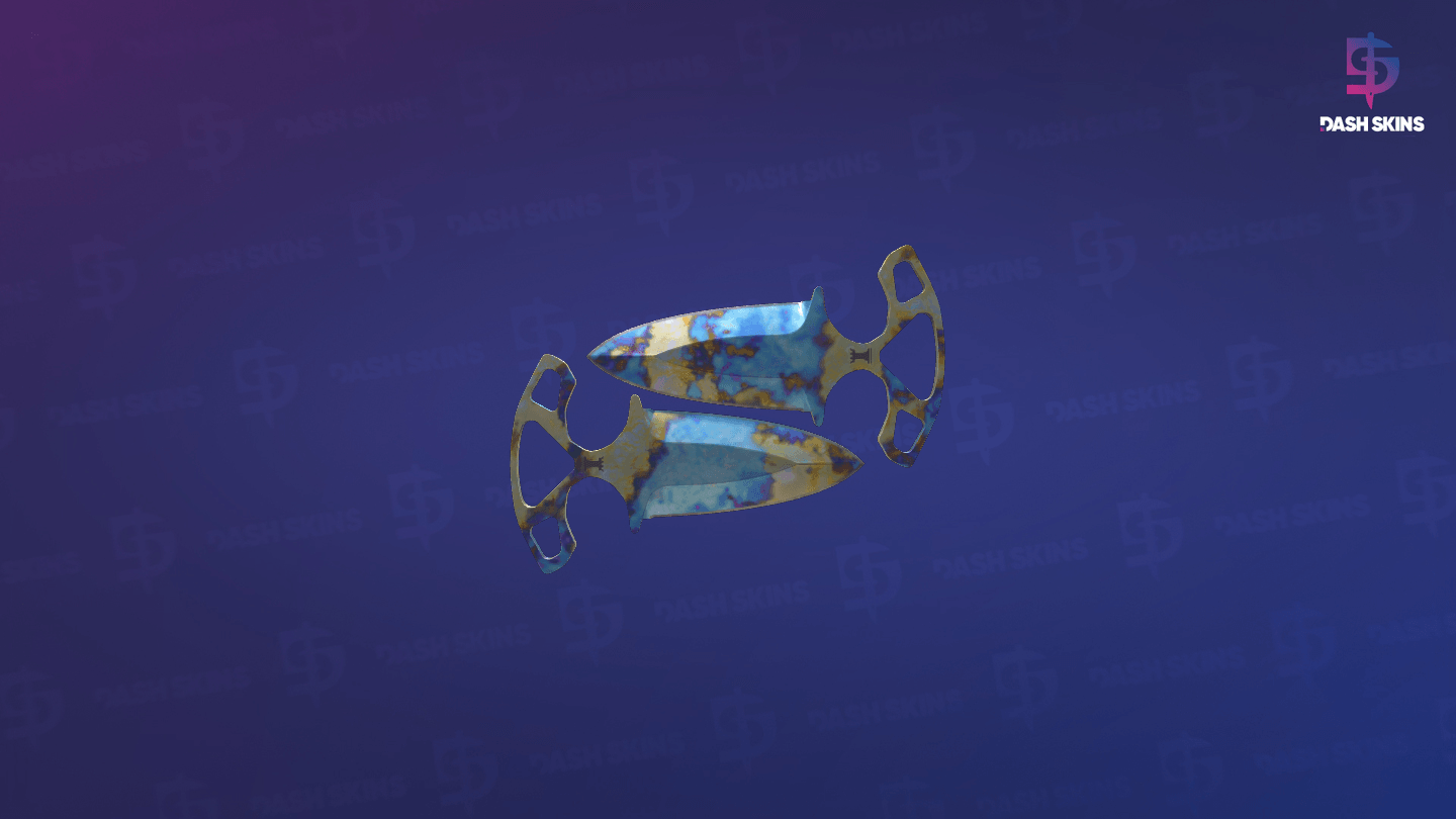 ★ Shadow Daggers | Case Hardened (Minimal Wear) Screenshot Playside
