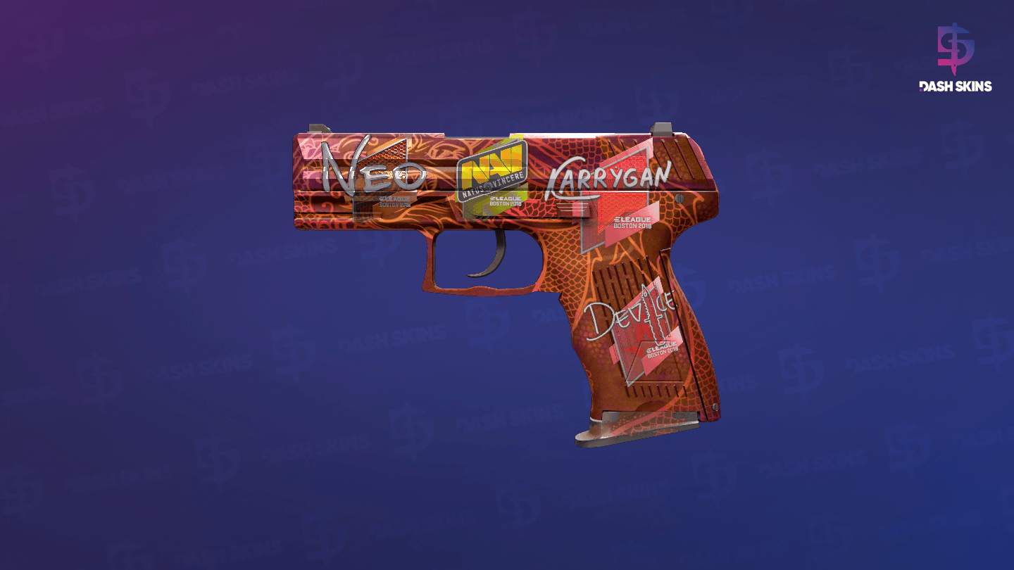 P2000 | Imperial Dragon (Battle-Scarred) Screenshot Playside