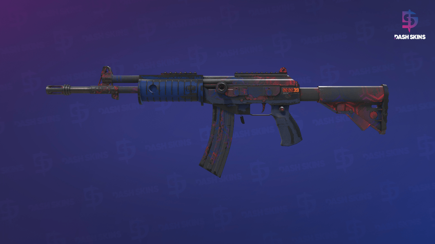 StatTrak™ Galil AR | Signal (Well-Worn) Screenshot Playside
