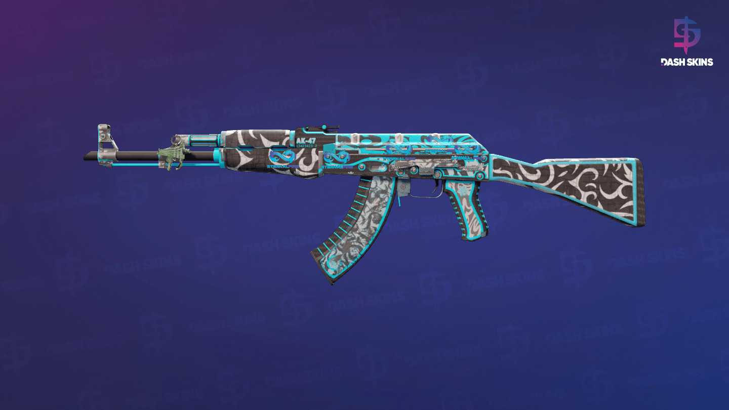 AK-47 | Frontside Misty (Well-Worn) Screenshot Playside