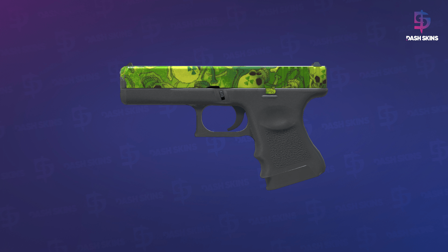 Glock-18 | Nuclear Garden (Field-Tested) Screenshot Playside