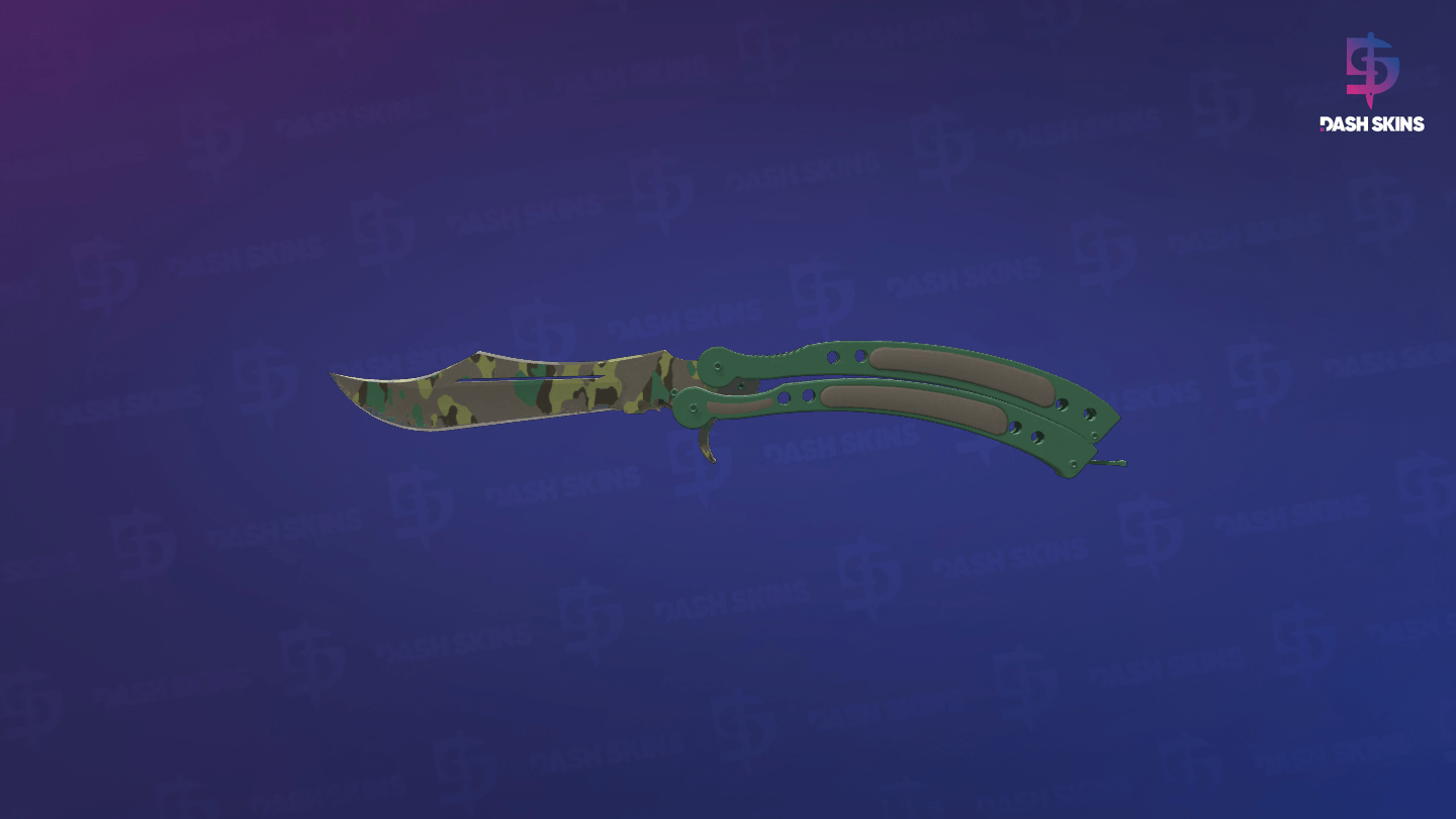 ★ Butterfly Knife | Boreal Forest (Minimal Wear) Screenshot Playside