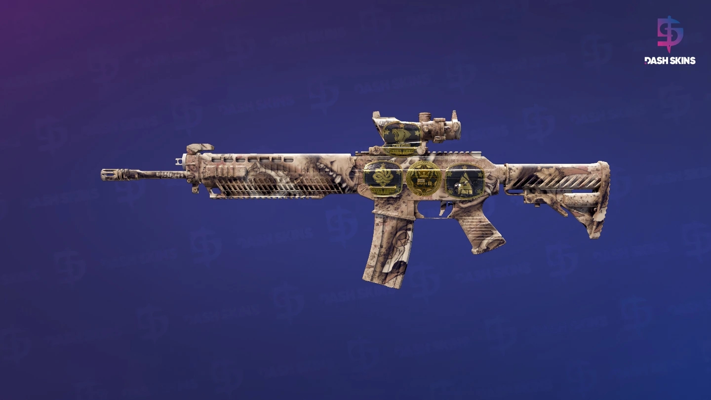 Souvenir SG 553 | Bleached (Factory New) Screenshot Playside