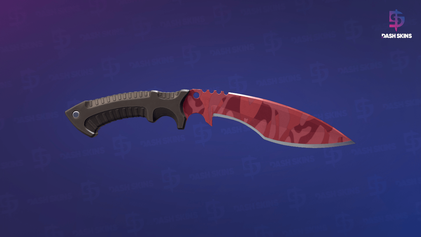 ★ Kukri Knife | Slaughter (Minimal Wear) Screenshot Playside