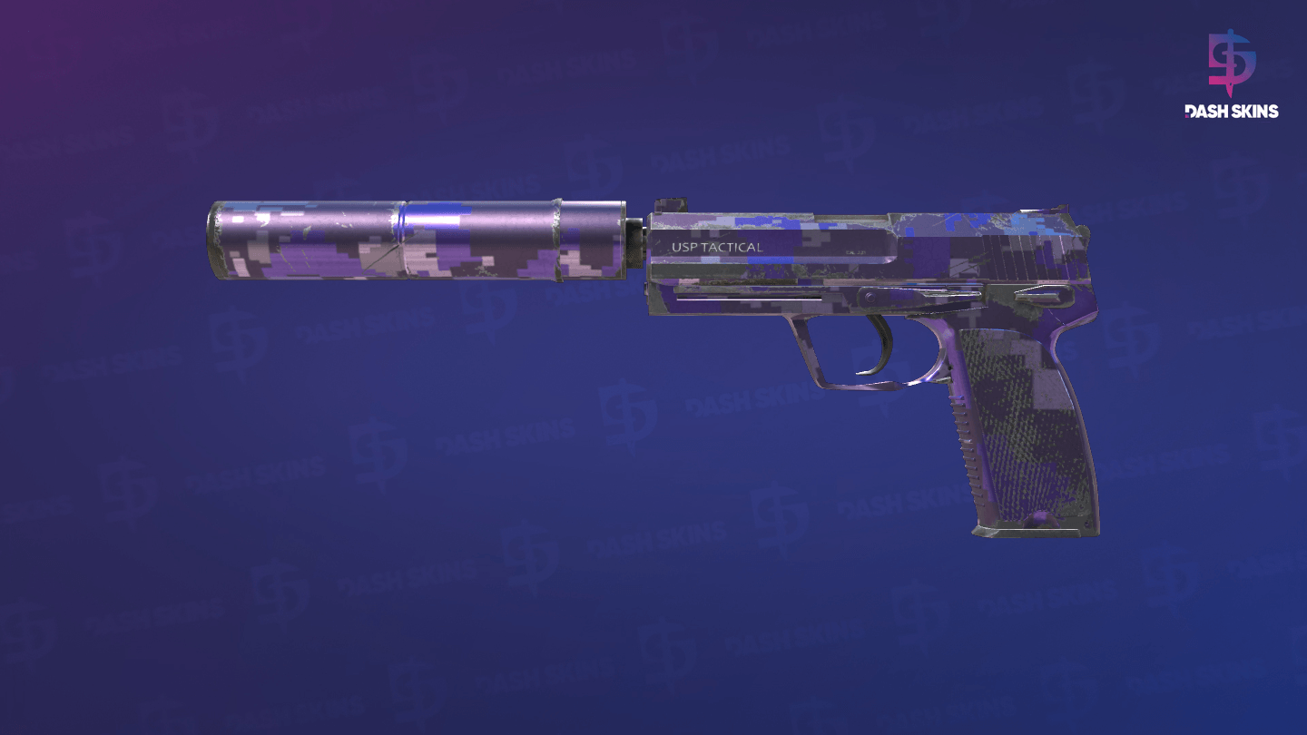 USP-S | Purple DDPAT (Field-Tested) Screenshot Playside