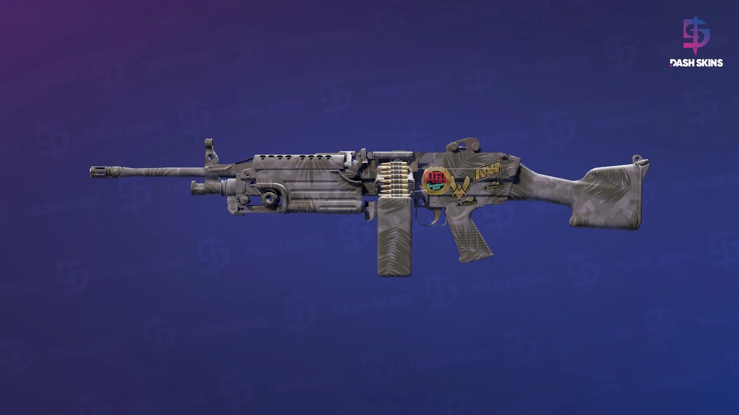 Souvenir M249 | Midnight Palm (Factory New) Screenshot Playside