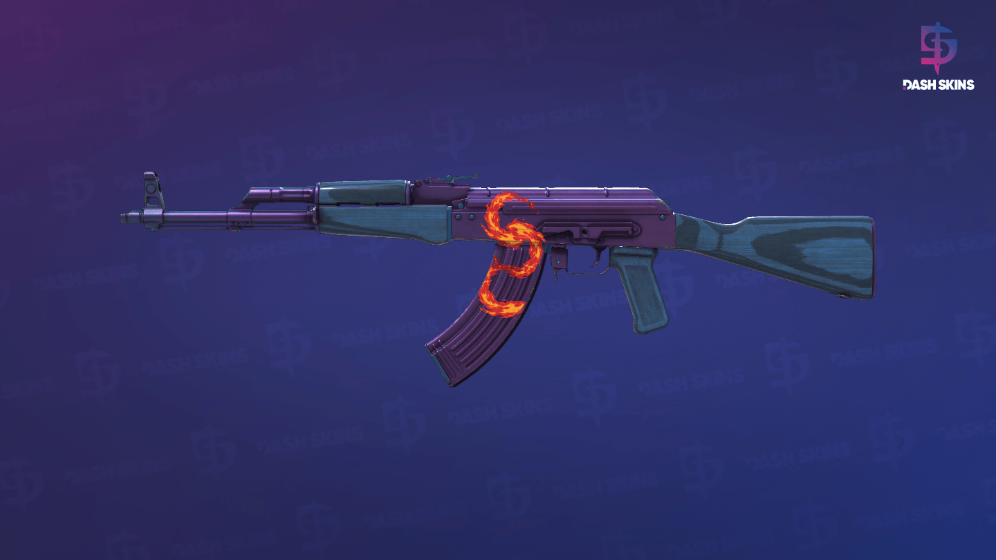 AK-47 | Midnight Laminate (Field-Tested) Screenshot Playside