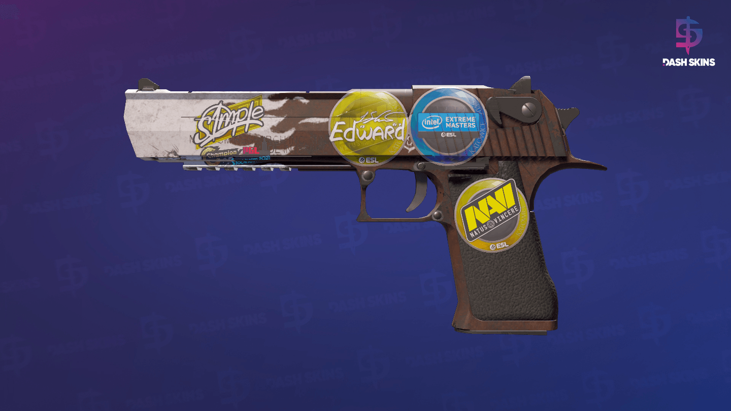 Desert Eagle | Oxide Blaze (Minimal Wear) Screenshot Playside