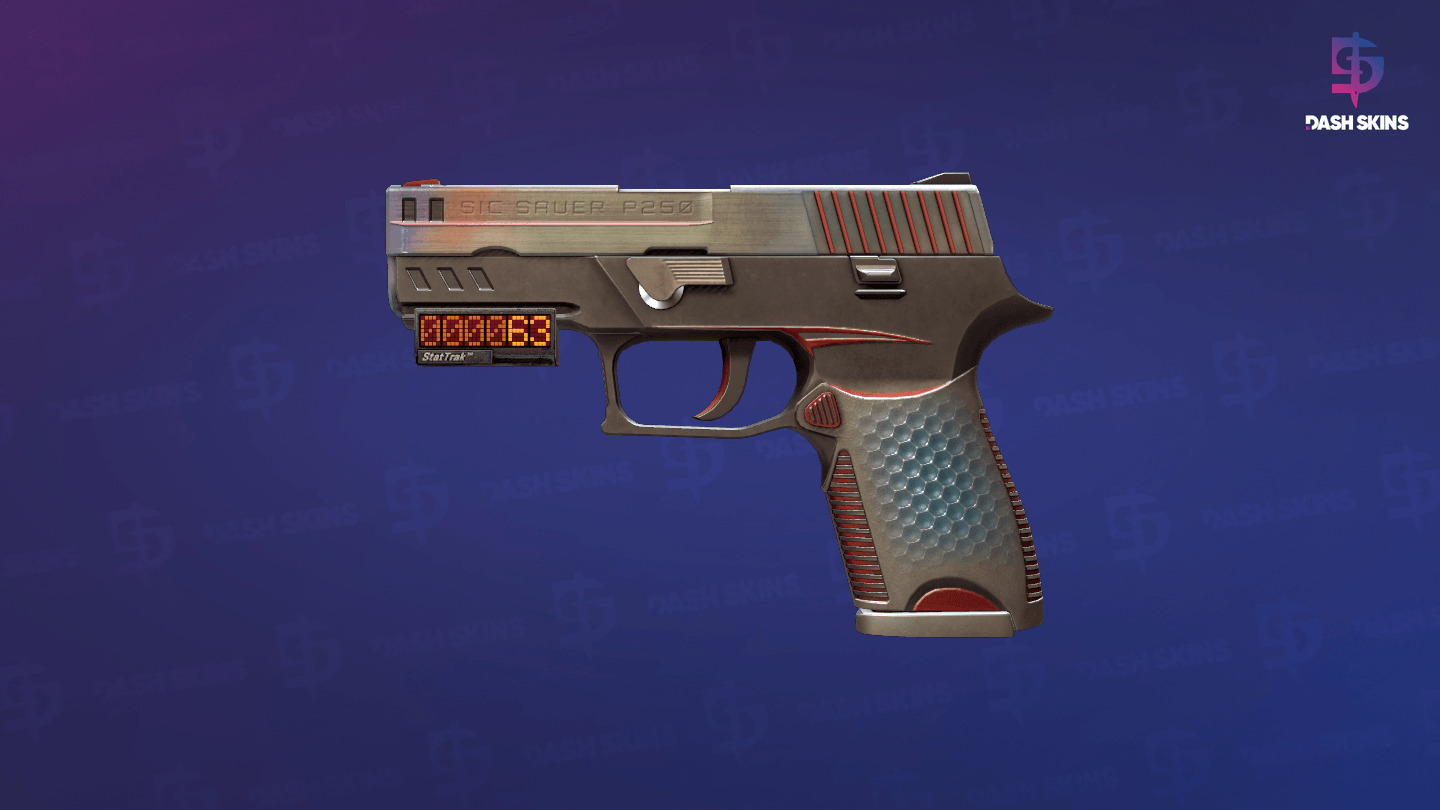 StatTrak™ P250 | Cyber Shell (Field-Tested) Screenshot Playside