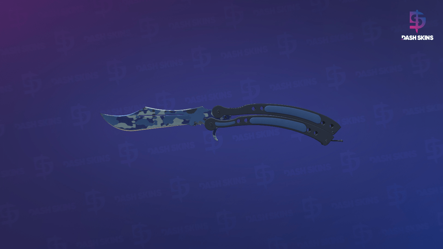 ★ Butterfly Knife | Bright Water (Minimal Wear) Screenshot Playside