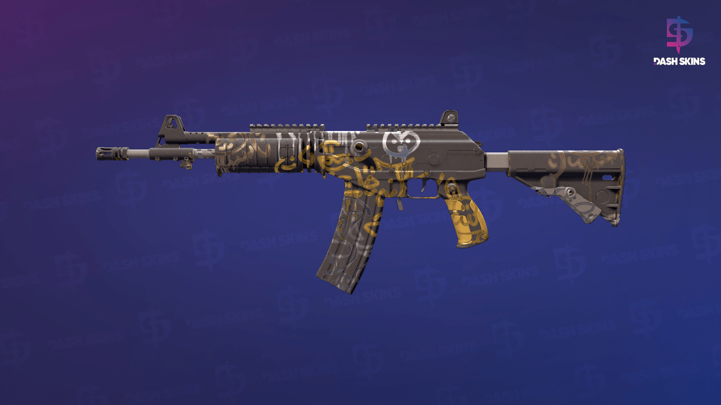 Galil AR | Metallic Squeezer (Minimal Wear) Screenshot Playside