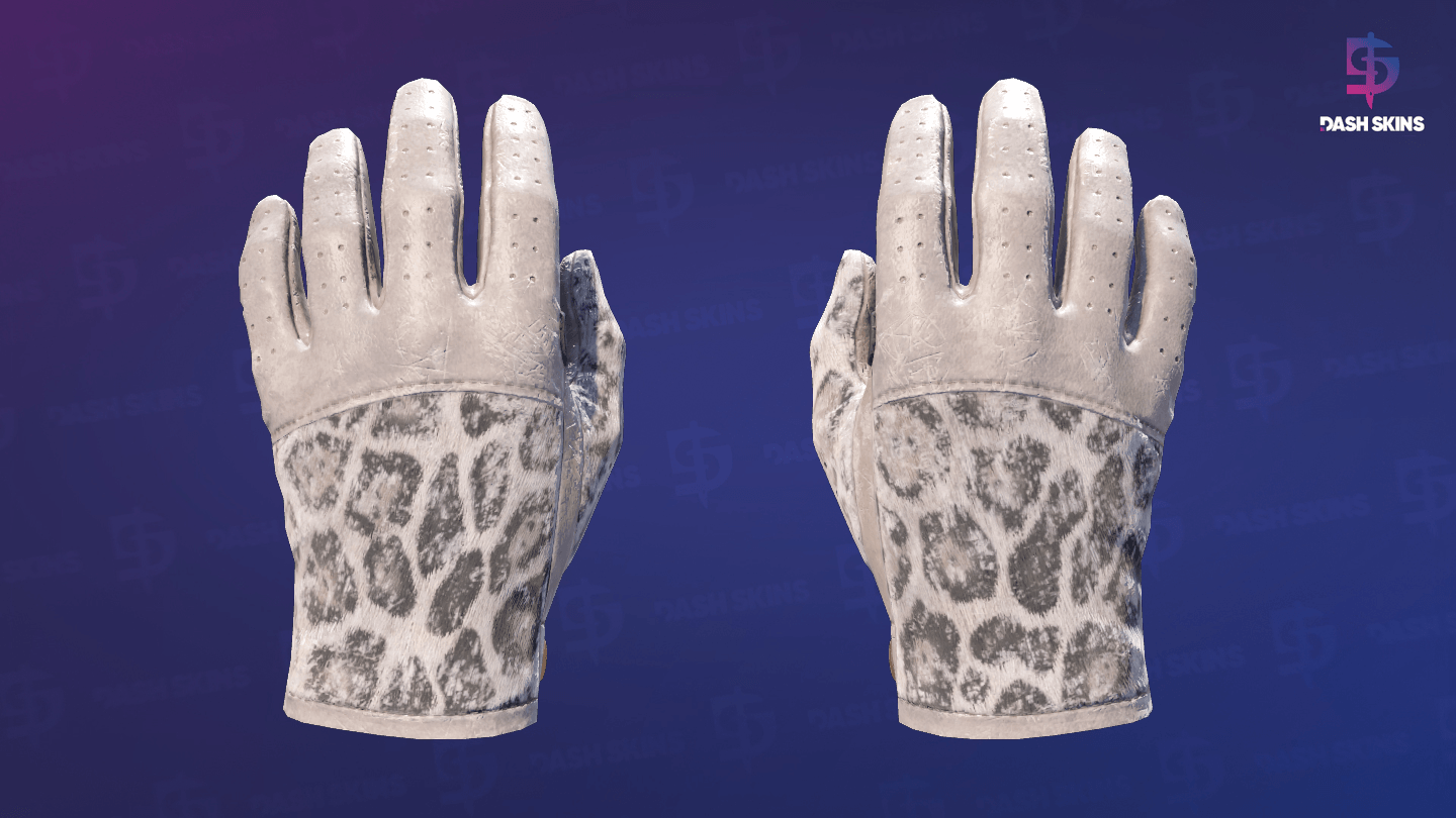 ★ Driver Gloves | Snow Leopard (Well-Worn) Screenshot Playside