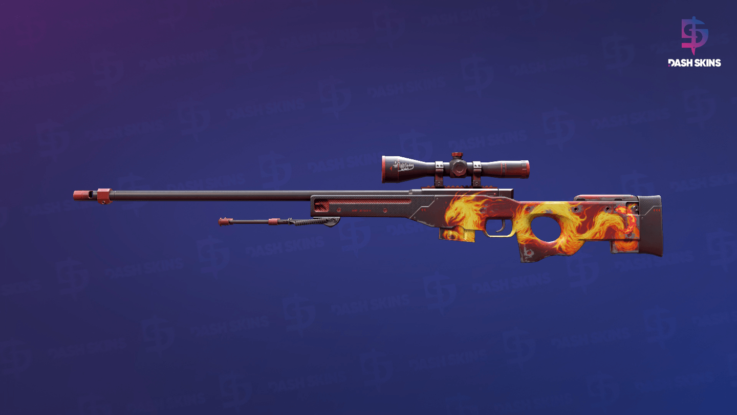 AWP | Wildfire (Field-Tested) Screenshot Playside