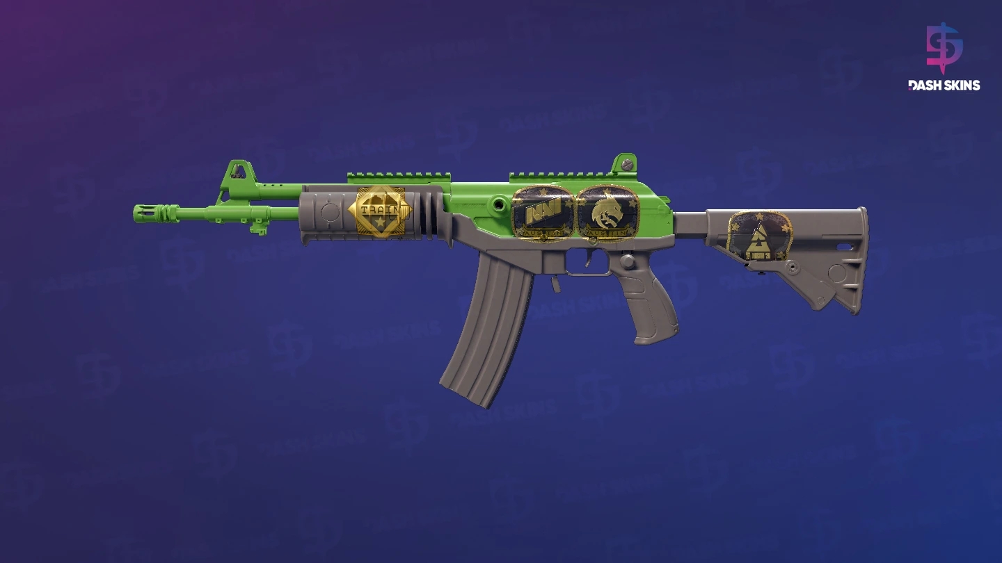 Souvenir Galil AR | Green Apple (Factory New) Screenshot Playside