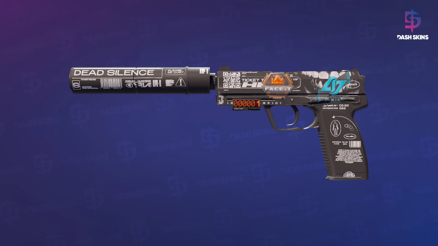 StatTrak™ USP-S | Ticket to Hell (Factory New) Screenshot Playside
