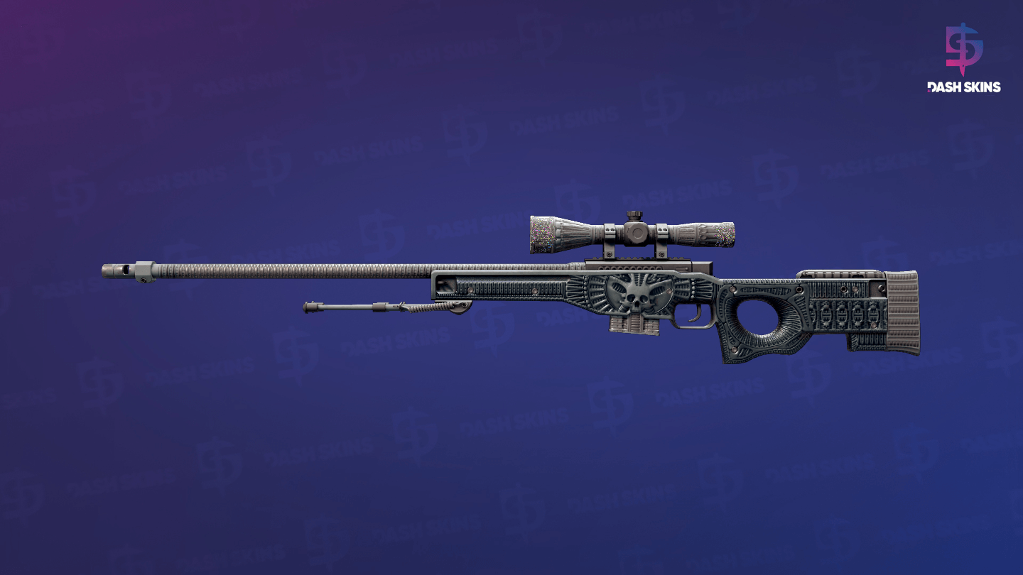 AWP | Exoskeleton (Well-Worn) Screenshot Playside