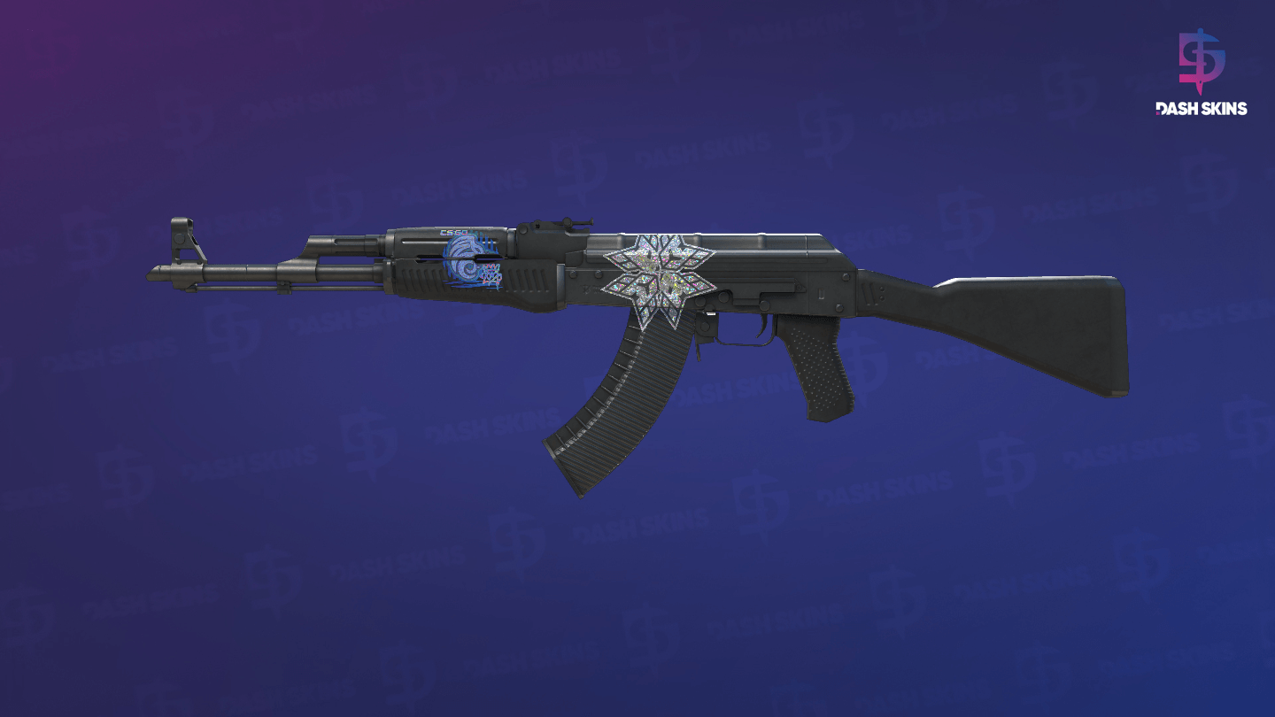 AK-47 | Slate (Well-Worn) Screenshot Playside