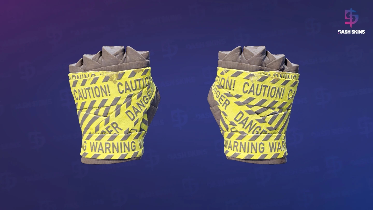 ★ Hand Wraps | CAUTION! (Well-Worn) Screenshot Playside