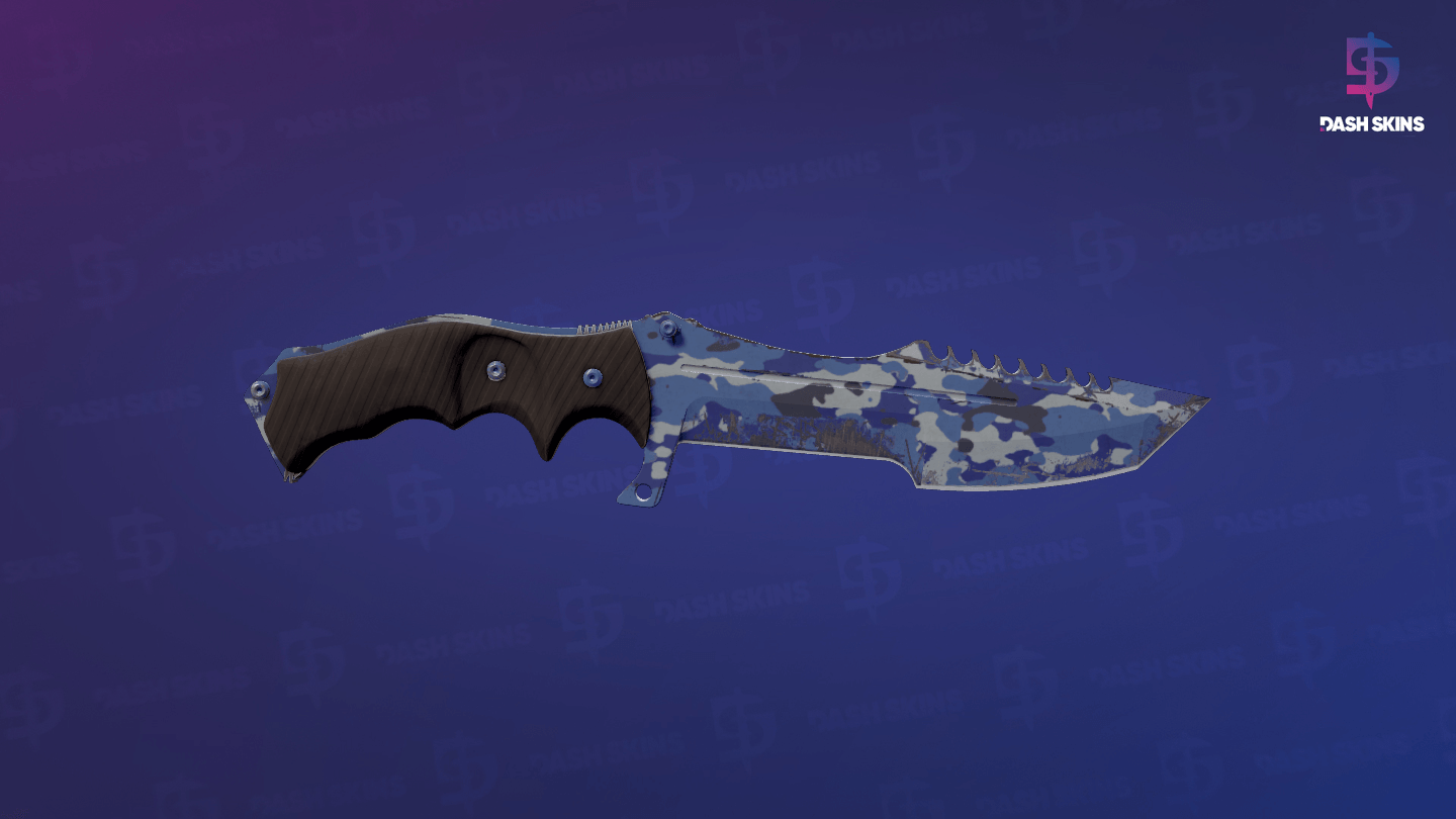 ★ Huntsman Knife | Bright Water (Field-Tested) Screenshot Playside