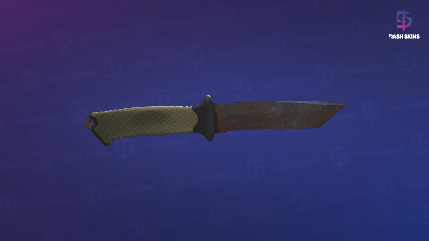 ★ Ursus Knife | Rust Coat (Battle-Scarred) Screenshot Playside